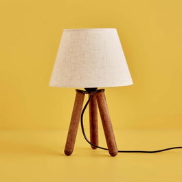 Opviq Lámpara de Mesa AYD-3424 Crema